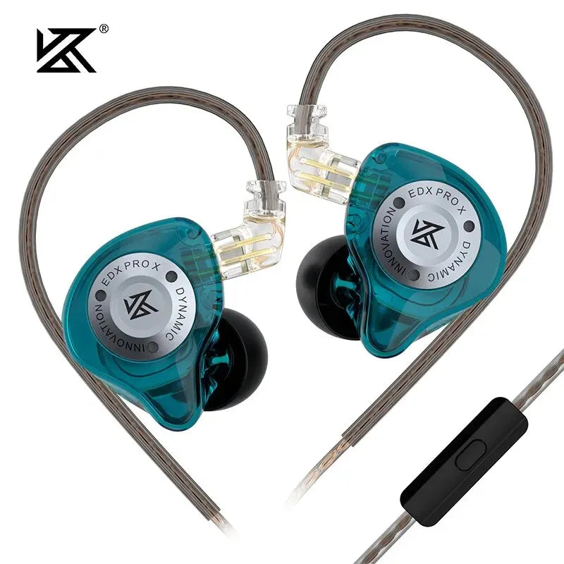 KZ EDX PRO X káblové slúchadlá HiFI Stereo Bass Music Slúchadlá do uší Športové slúchadlá Herné slúchadlá s potlačením hluku