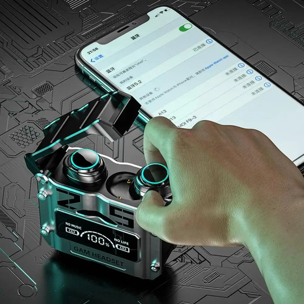 Originálne bezdrôtové slúchadlá M25 TWS Slúchadlá Bluetooth Touch Control Redukcia šumu Stereo slúchadlá slúchadiel do uší pre Xiaomi Iphone