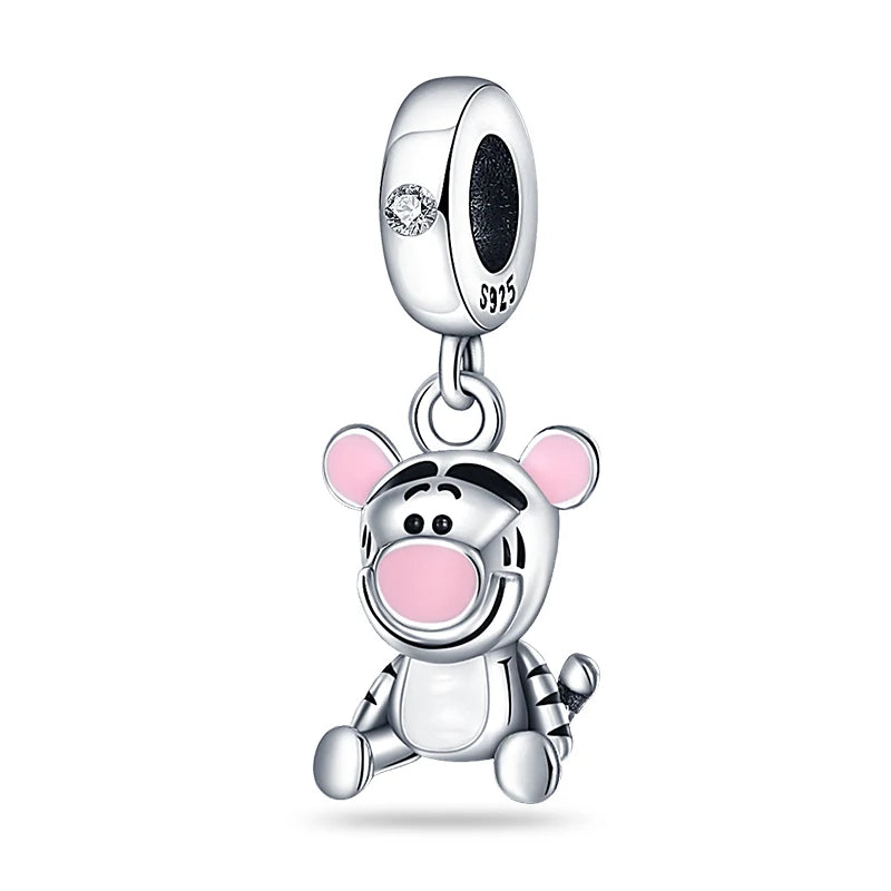 Novinka v sérii Disney Charm Beads Hodí sa k Pandora Original Charms náramok pre ženy 925 Strieborný prívesok s korálkami DIY šperky Hot Sale