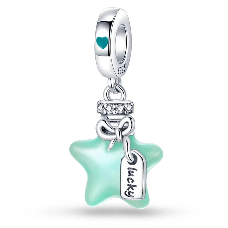 Novinka v sérii Disney Charm Beads Hodí sa k Pandora Original Charms náramok pre ženy 925 Strieborný prívesok s korálkami DIY šperky Hot Sale