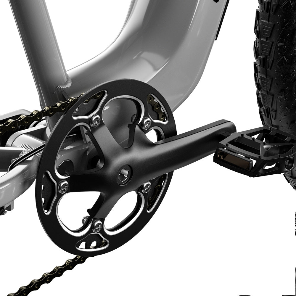 Shengmilo S600 Electric Bike 1000W*2 Motor 48V 17.5AH SAMSUNG Battery 26 Inch Tire 42km/h Max Speed 90km Max Range Mechanical Disc Brake DNM Rear Shock Absorber Shimano 7 Speed