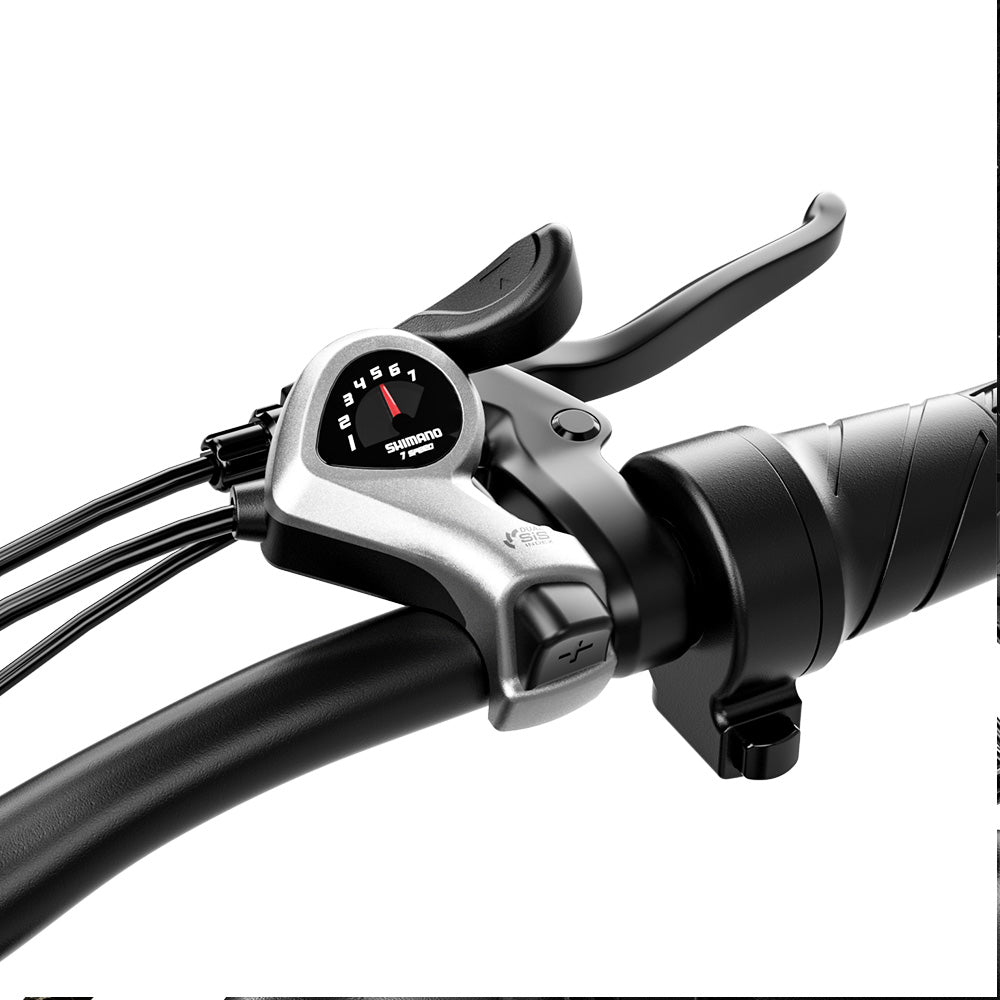 Shengmilo S600 Electric Bike 1000W*2 Motor 48V 17.5AH SAMSUNG Battery 26 Inch Tire 42km/h Max Speed 90km Max Range Mechanical Disc Brake DNM Rear Shock Absorber Shimano 7 Speed