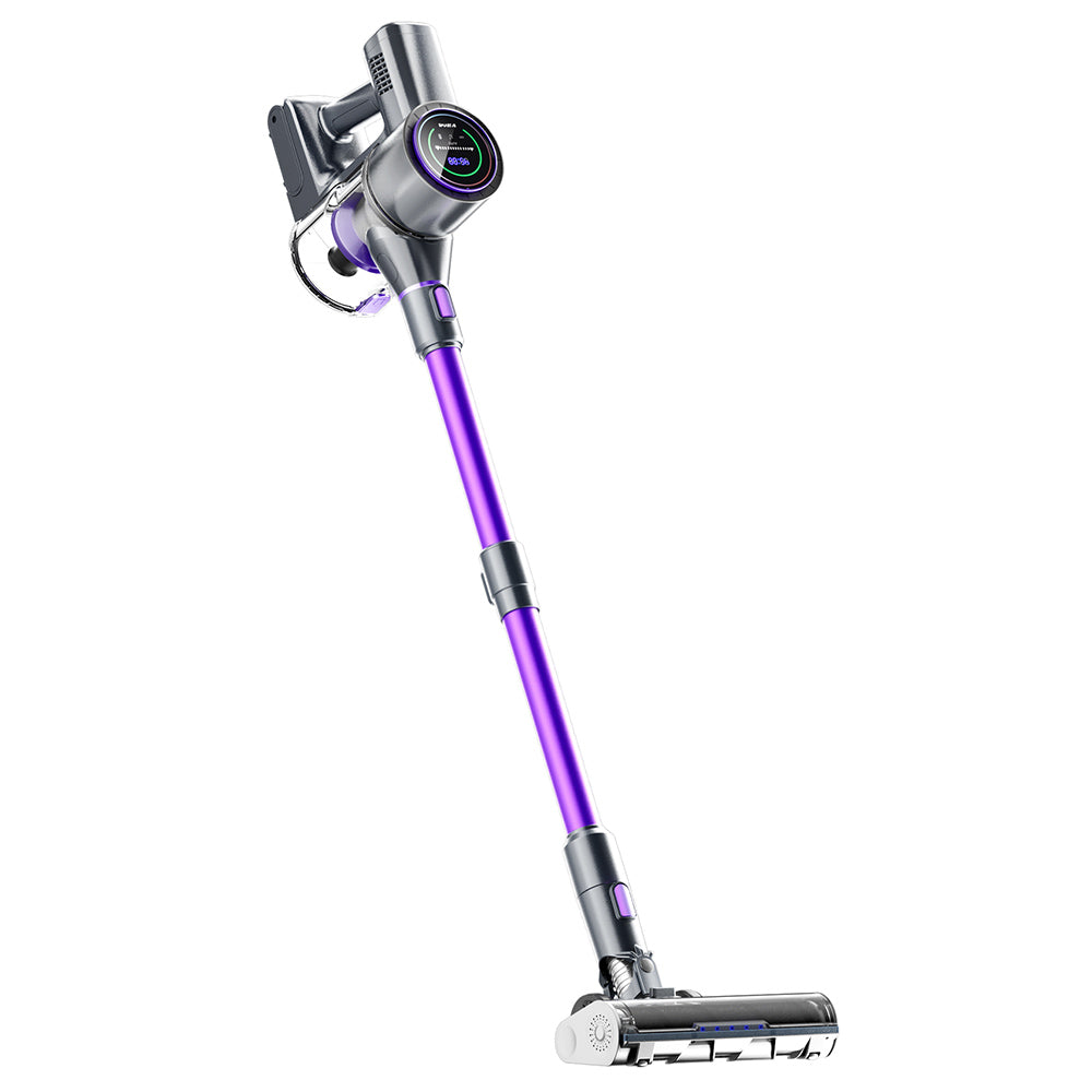 SmartAI P40 Cordless Vacuum Cleaner Powerful, 33KPa Strong Suction Power, 6 Layer Filtration, 1.3L, 6 in 1 Electric Broom for Floor Carpets Pet Hair
