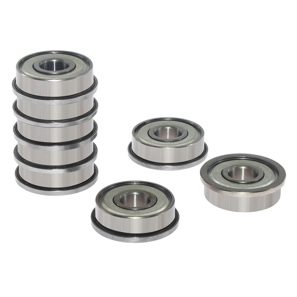 TWO TREES 10pcs F608ZZ Flange Bearings