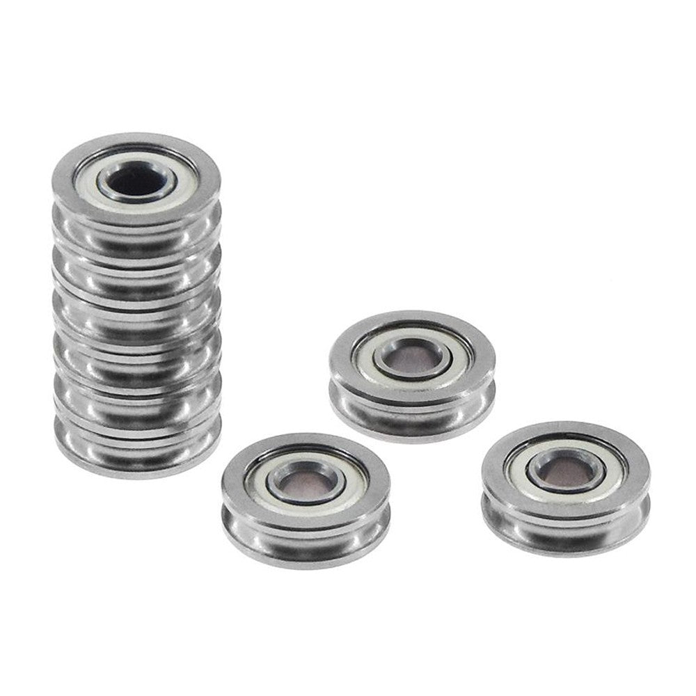 TWO TREES 10pcs U604ZZ U-Groove Bearings