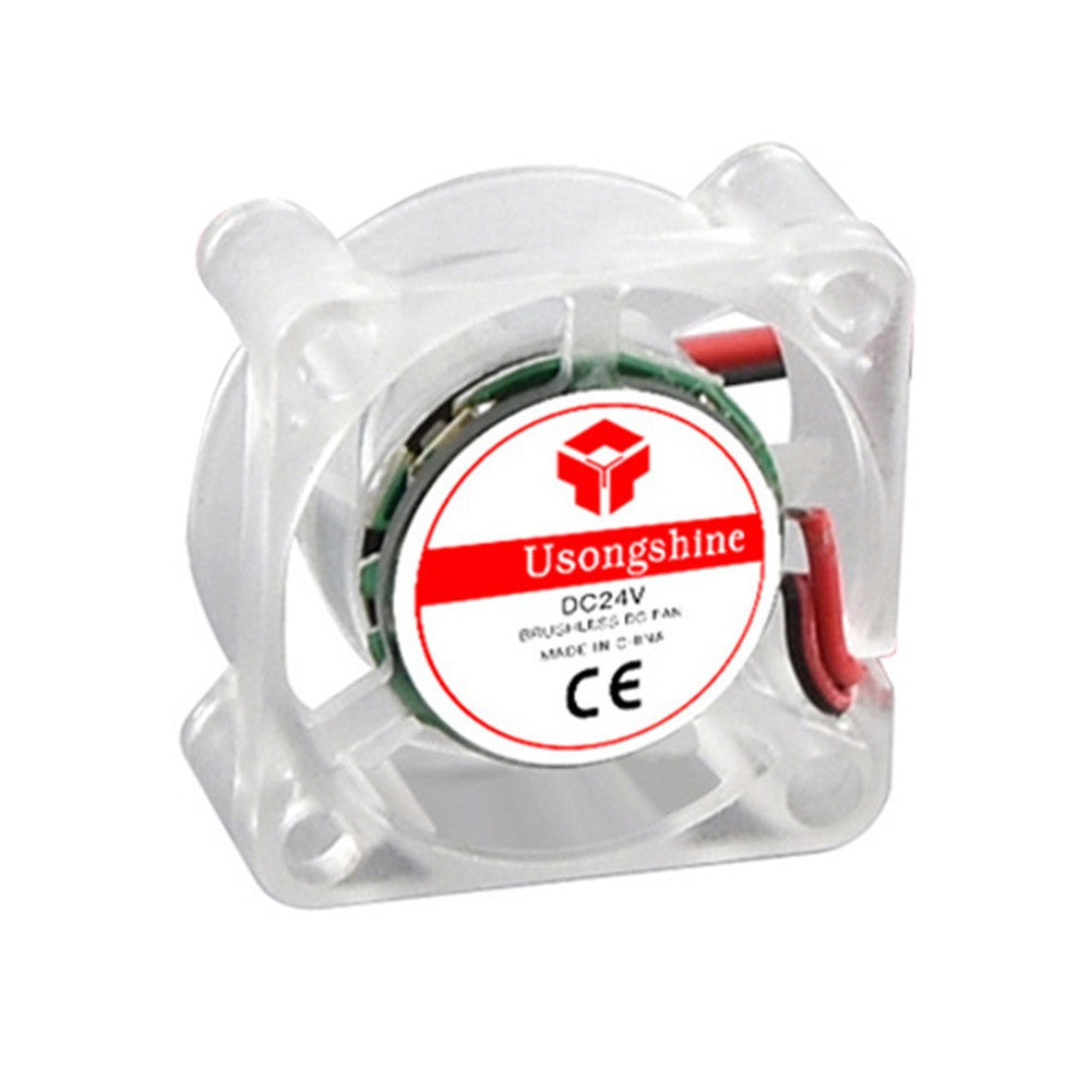 TWO TREES 24V 3010 Luminous Hydraulic Bearing Fan with LED Light for 3D Printer, 30x30cm