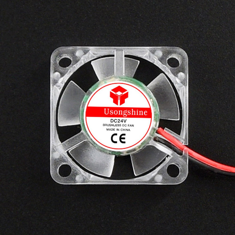 TWO TREES 24V 4010 Luminous Hydraulic Bearing Fan with LED Light for 3D Printer, 40x40cm
