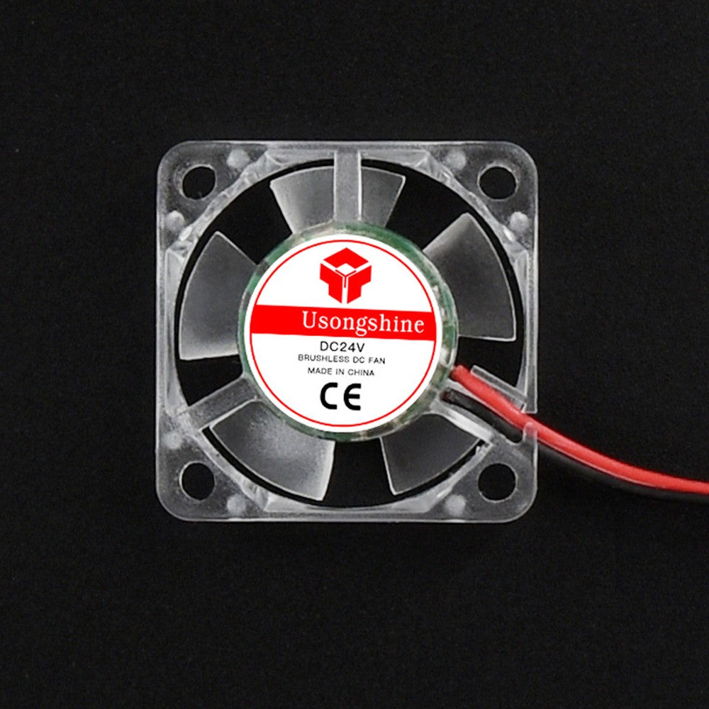 TWO TREES 24V 4010 Luminous Hydraulic Bearing Fan with LED Light for 3D Printer, 40x40cm