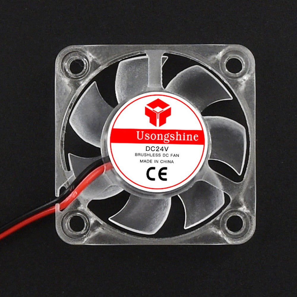 TWO TREES 24V 4010 Luminous Hydraulic Bearing Fan with LED Light for 3D Printer, 40x40cm