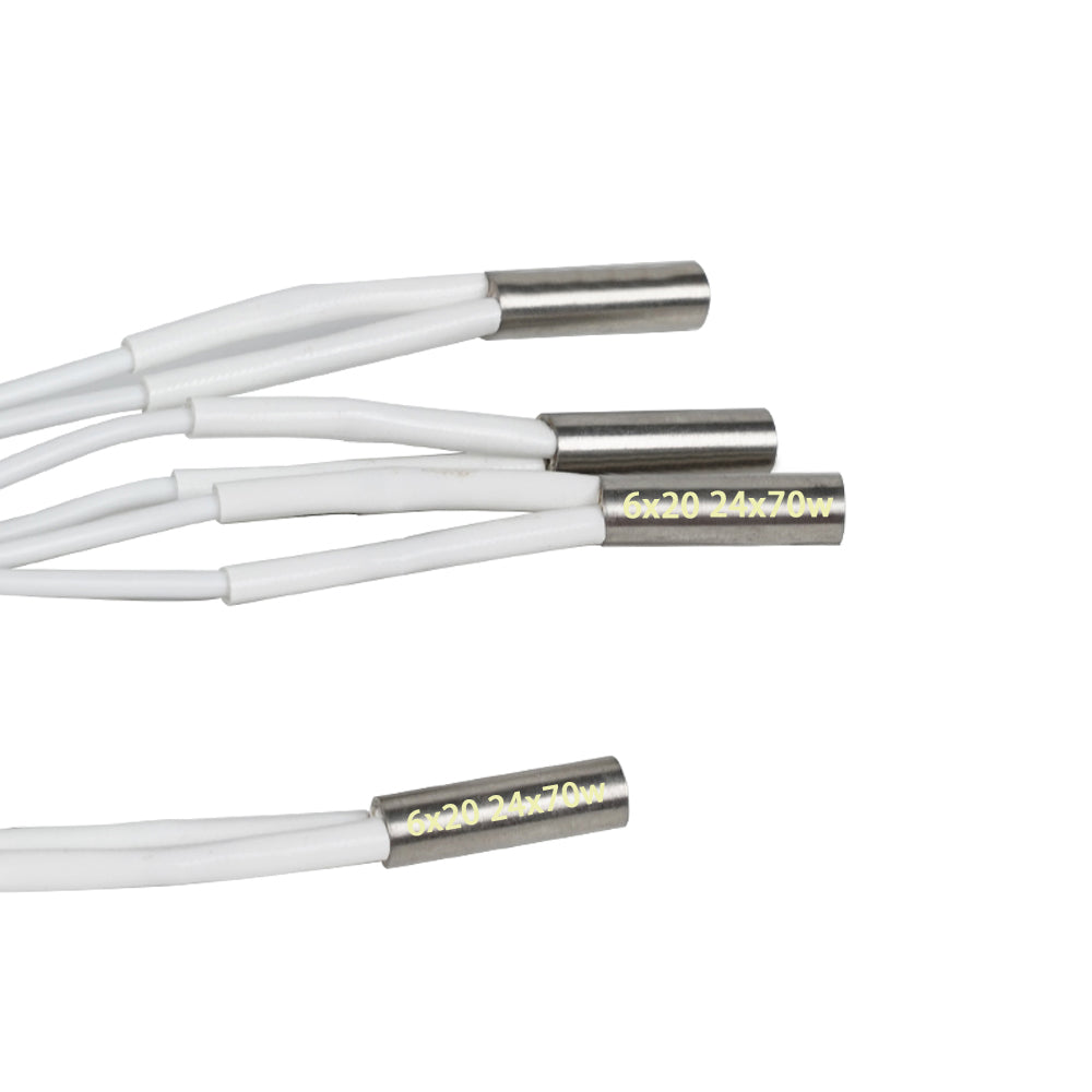 TWO TREES Heating Cable 12V 70W Heating Pipe Temperature Sens T-D500 for 3D Printer Volcano E3D V6