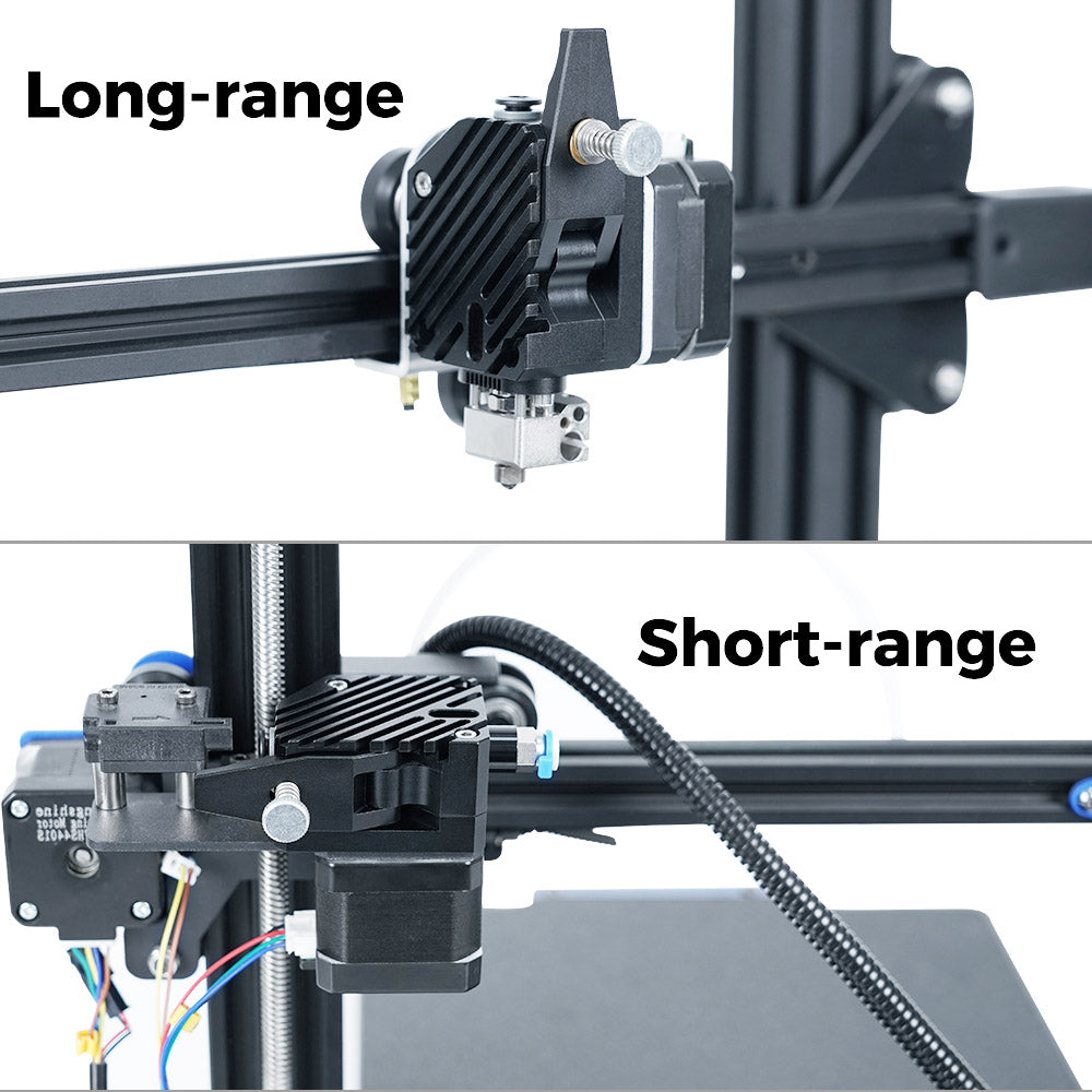 TWO TREES All Metal Geared Extruder Left Cloned Dual Drive Extruder - Black