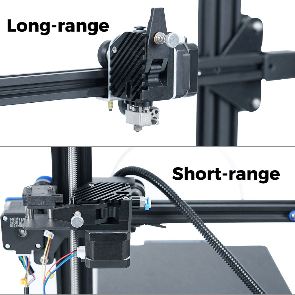 TWO TREES All Metal Geared Extruder Right Cloned Dual Drive Extruder - Black
