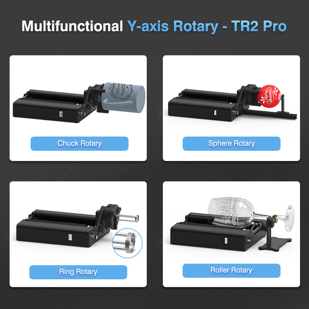 TWO TREES TR2 Pro 4 In 1 Y Axis Rotary Chuck
