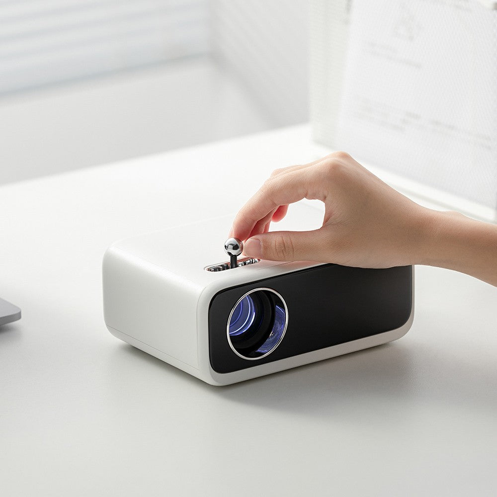 Wanbo Mini LCD Projector, 720P, 250 ANSI, Multimedia OS, Upgraded Version