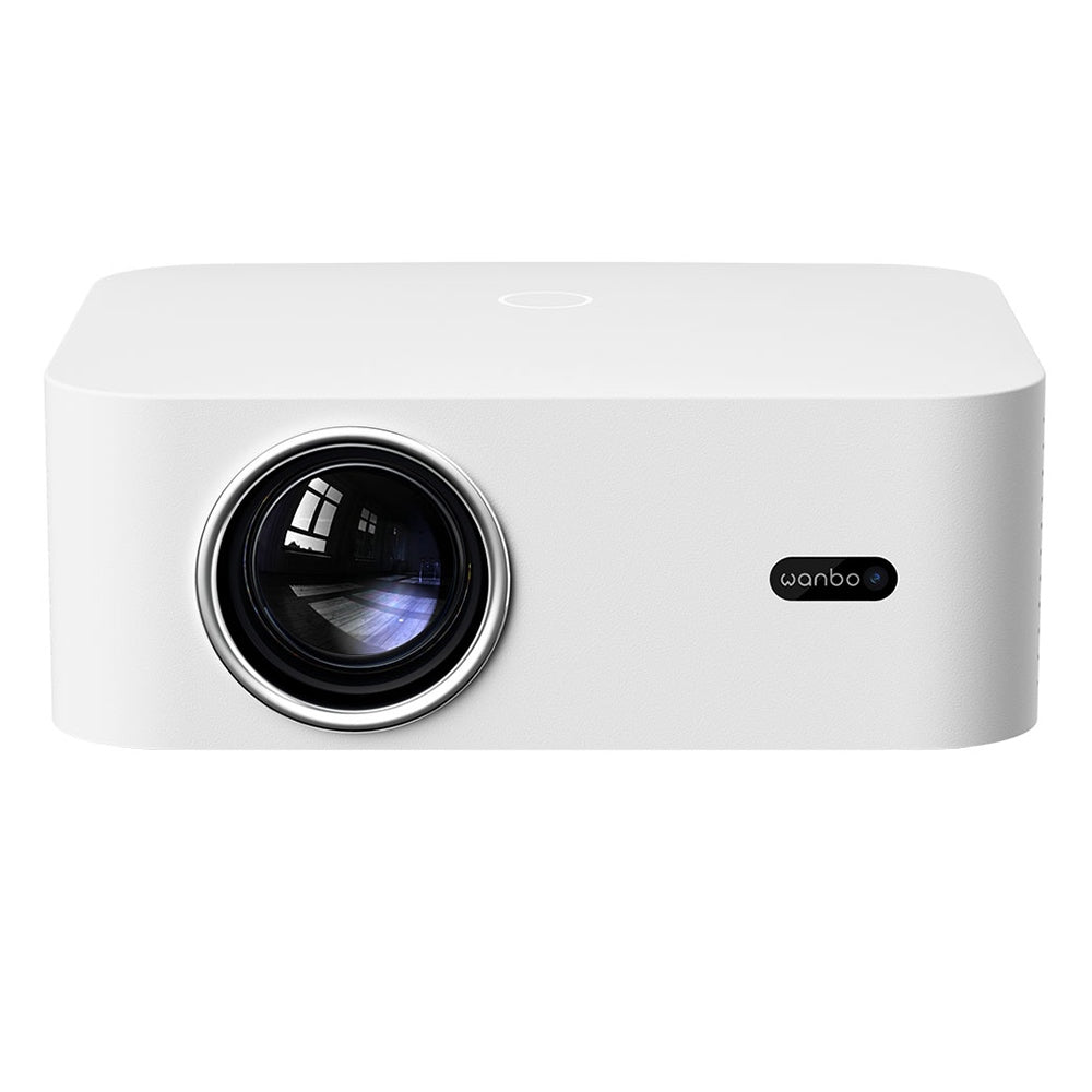 WANBO X2 Max Projector, Native 1080P, 450ANSI Lumens, Android 9.0, Dual-Band Wifi 6, Bluetooth 5.0, Auto-Focus, Four Directional Keystone Correction