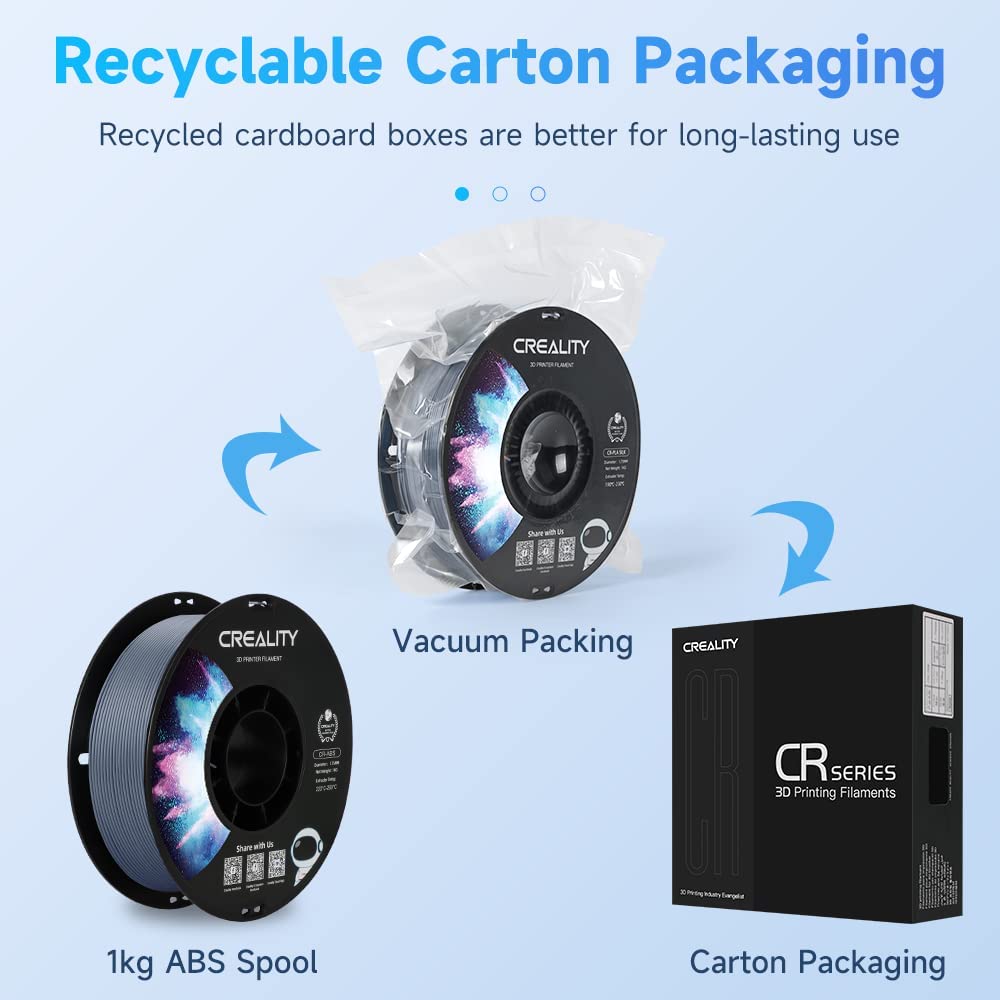 Creality CR-ABS Filament 1kg - Gray