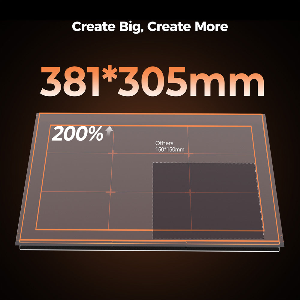 Creality Falcon A1 10W FDA Class 1 Laser, 600mm/s Fast Engraving, Built-in Camera, Smart Material Detection Eye-Protection Cover, 0.06 - 0.08mm Compressed Spot, Extraction Fan, 305*381mm