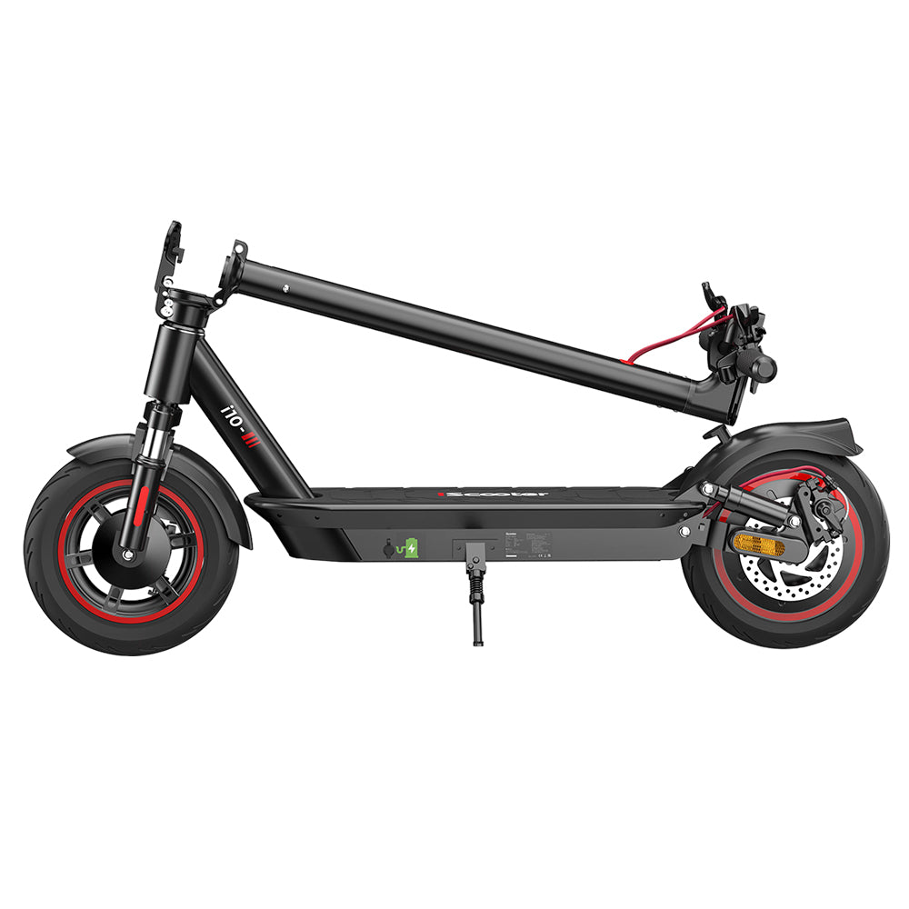 iScooter i10 Electric Scooter, 650W Motor, 36V 15Ah, 10-inch Pneumatic Tire, 40km/h Max Speed, 45km Max Range, Front and Rear Suspension, Electronic Brake & Disc Brake