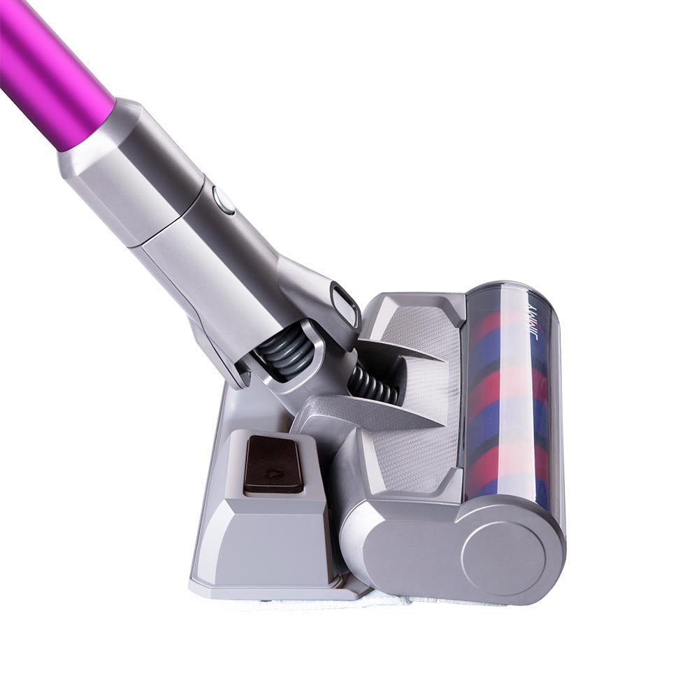 JIMMY JV85 Pro Mopping Version Flexible Handheld Cordless Vacuum Cleaner, 2 in 1 Vacuuming Mopping, 200AW Powerful Suction, 550W Digital Brushless Motor, 70 Minutes Run Time, 200ml Water Tank, Ultra-low Noise - Purple
