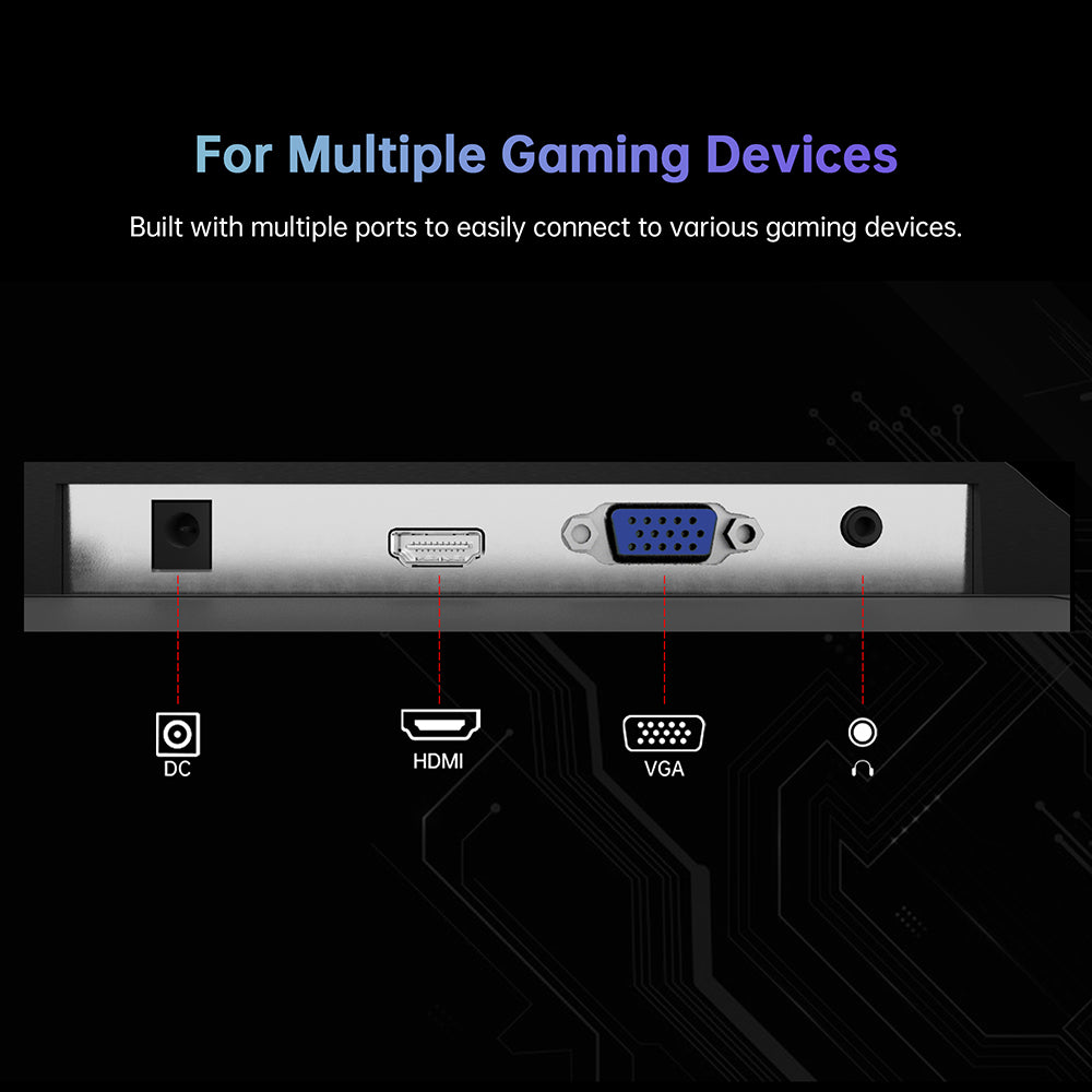 KTC H27V13 27-inch Gaming Monitor, 1920x1080 FHD 16:9 VA Panel, 100Hz Refresh Rate, 4000:1 Contrast Ratio, 106% sRGB HDR10 8ms Response Time, Low Blue Light, FreeSync & G-Sync Compatible, HDMI VGA Audio Out, VESA Wall Mount Tilt Adjustment Displayer