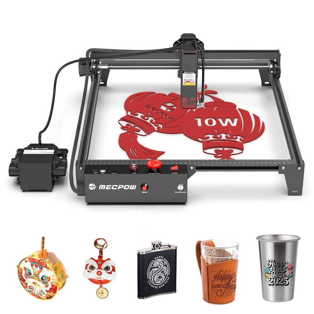 Mecpow X3 Pro 10W Laser Engraver With Air Assist Kit