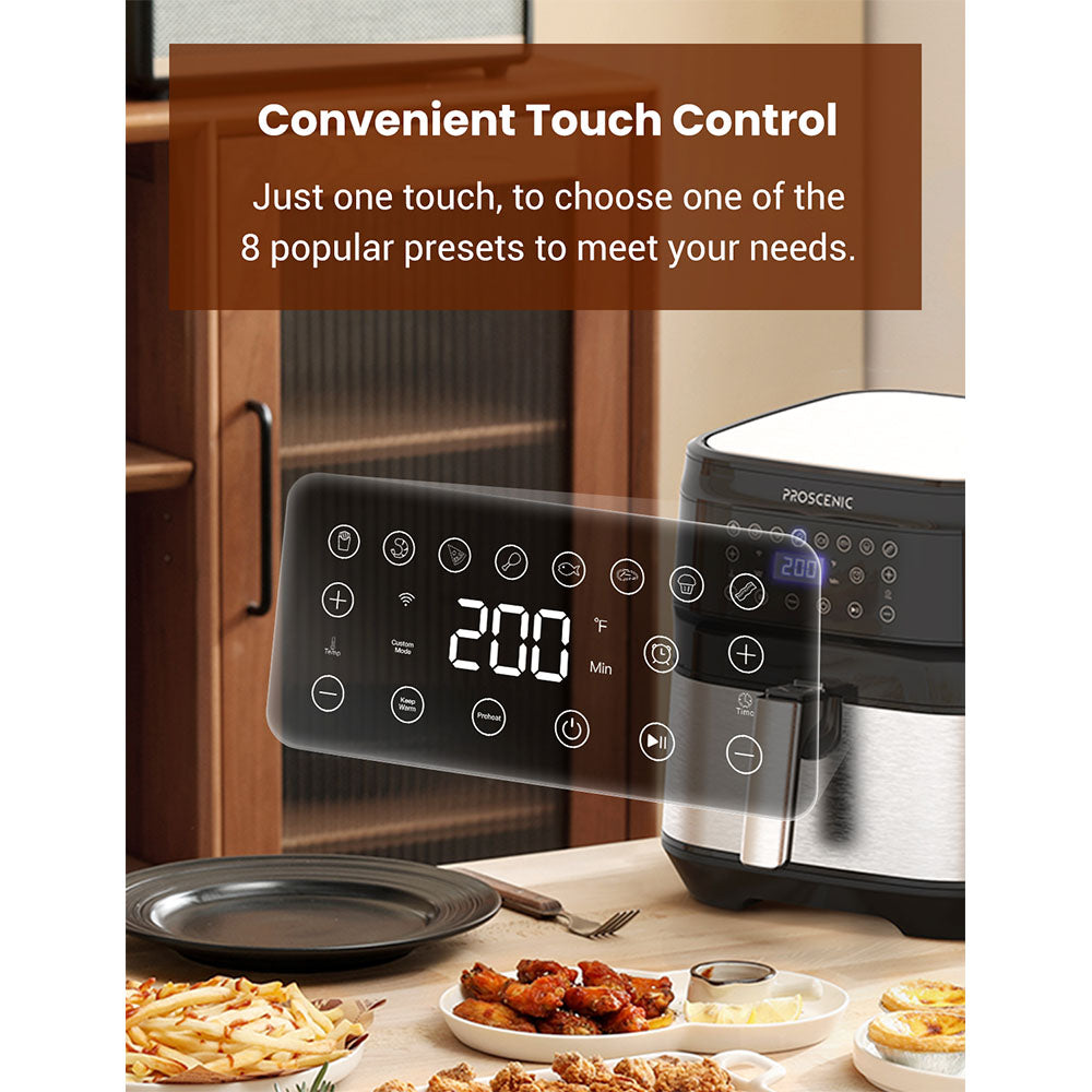 Proscenic T21 Smart Air Fryer 1700W Oil-free With Multi Functions