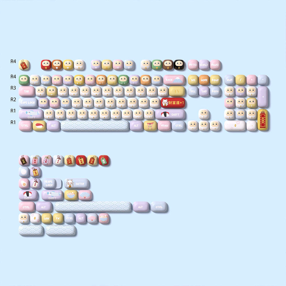 Akko Good Luck Charm MOG Profile Keycap Set (138-key)