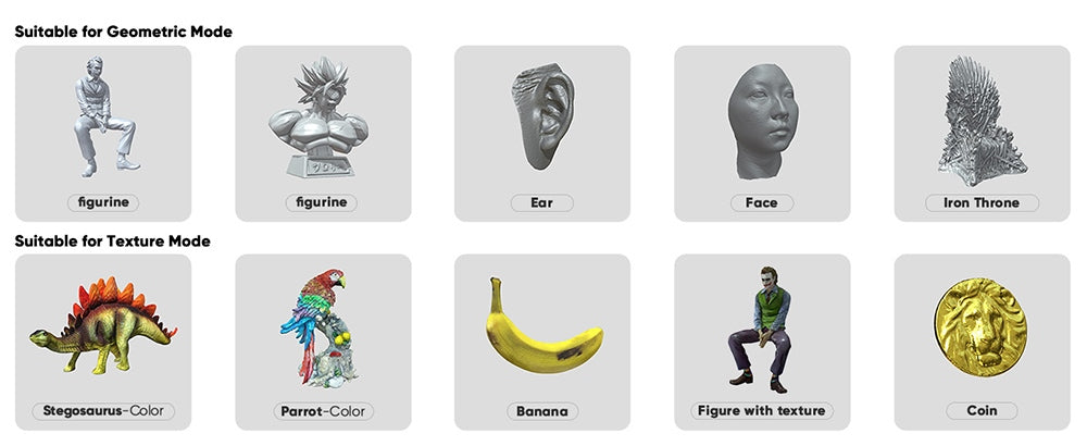 3D skener 3DMakerpro Seal, presnosť 0,01 mm, rozlíšenie 0,05 mm, 24-bitové zachytávanie farieb