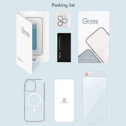 3inuS S63 Phone Case and Screen Protector for iPhone 16 Pro Max