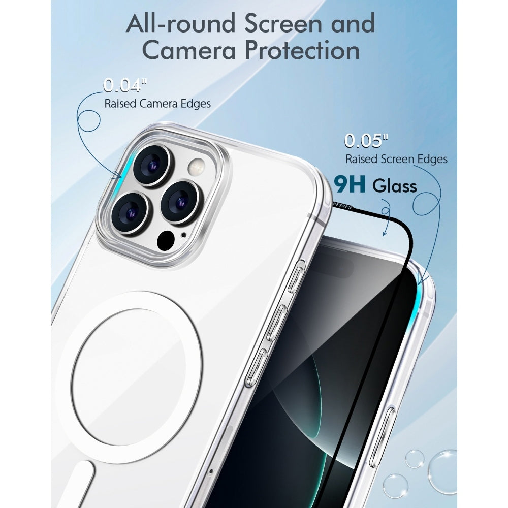 3inuS S62 Ochranný obal a ochranná fólia na obrazovku pre iPhone 16 Pro