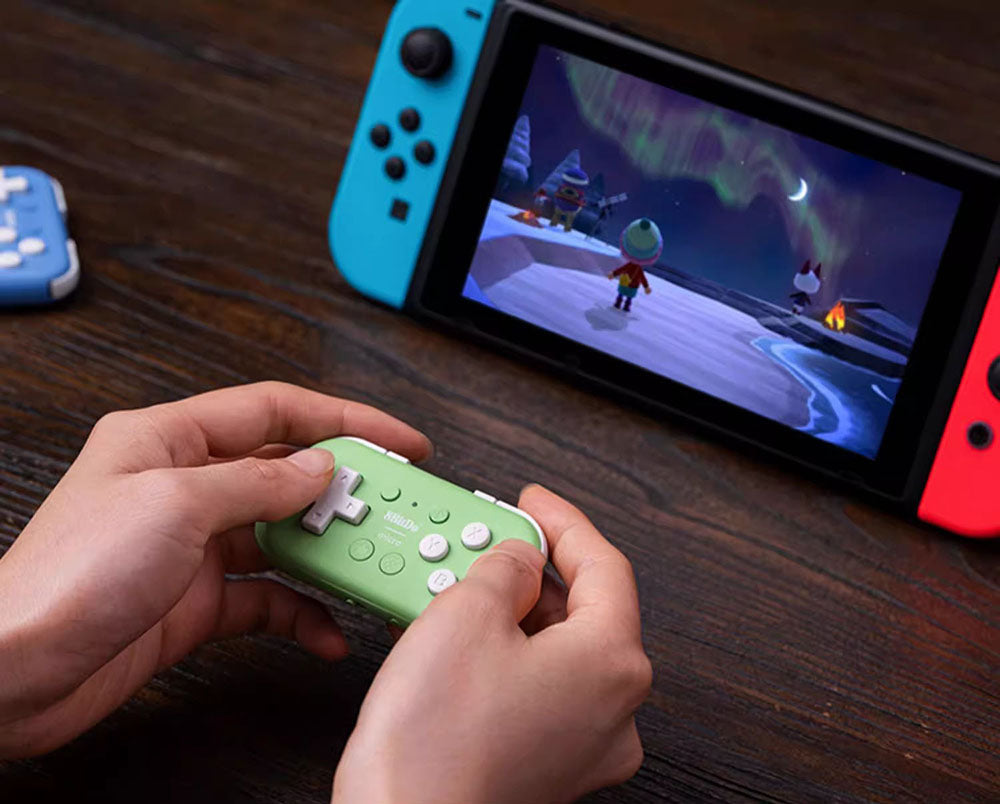 8BitDo Micro Bluetooth Gamepad – zelený