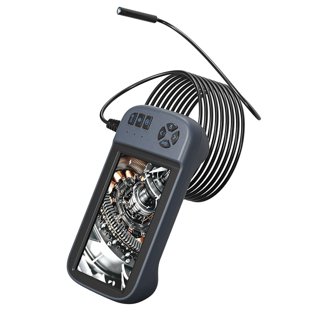 ANESOK 451 Handheld Endoscope with Stand, 4.5 inch IPS Screen, Single Lens, 2 Megapixels, 3 Hours Working Time, 1m Cable, 6 LEDs, IP67 Waterproof