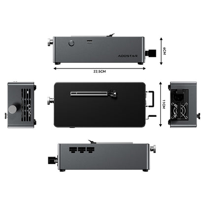 AOOSTAR AG01 eGPU Dock with Oculink Port, Built-in 800W Power Supply, Supports TGX Interface Hot-swap