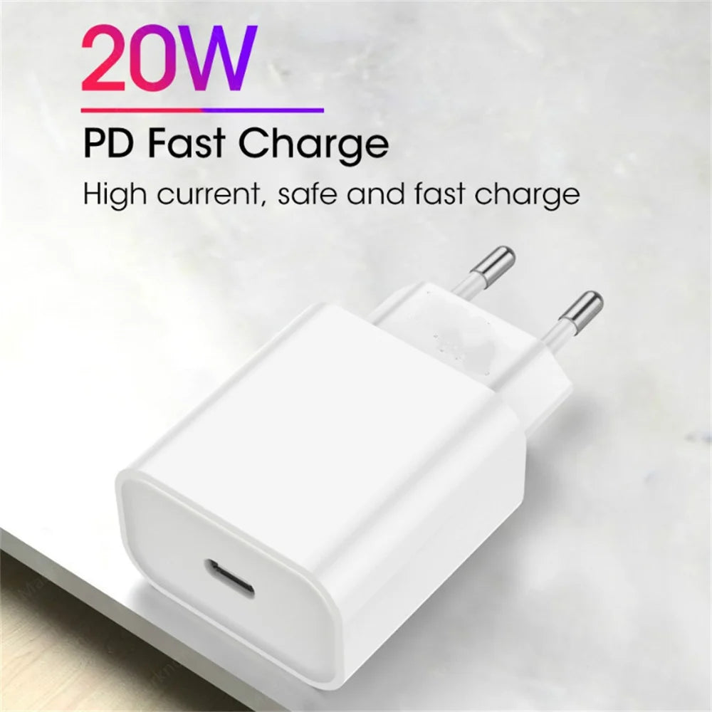 PD nabíjačka 20W rýchle nabíjanie USB C nabíjačka pre iPhone 15 14 13 Pro Max Mini X XS rýchle nabíjanie nabíjačka telefónu typu C napájací adaptér