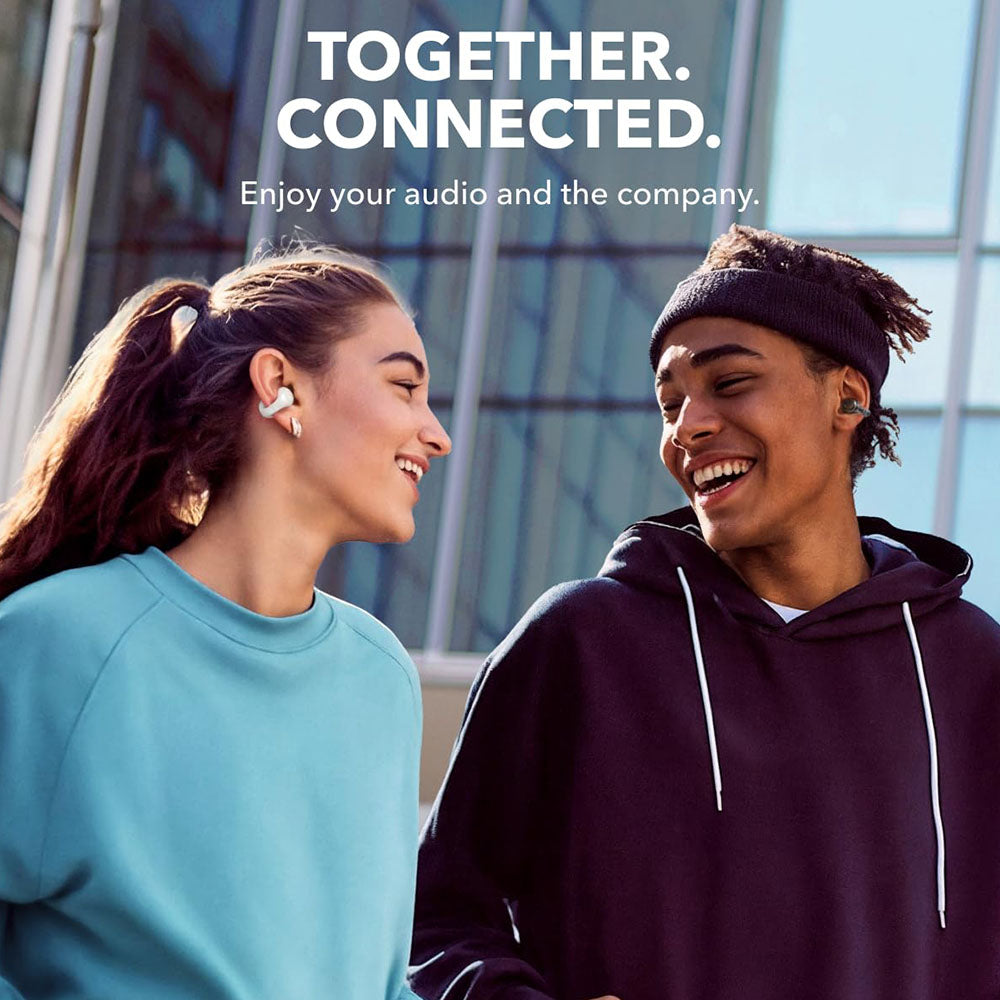 Anker Soundcore C30i Open-ear Clip-on Earbuds, Bluetooth 5.3, IPX4 Water-Resistant, Up to 30 Hours Playtime - White