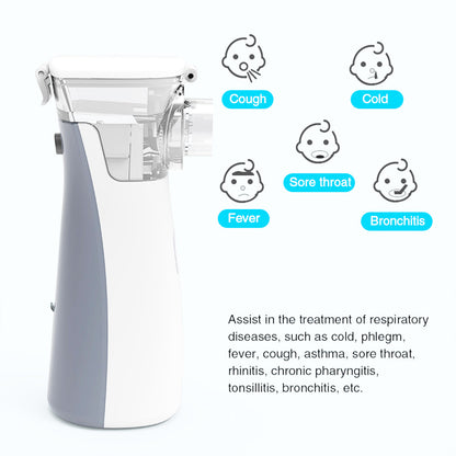 BOXYM N2 Portable Nebulizer for Asthma COPD Household for Kids and Adults