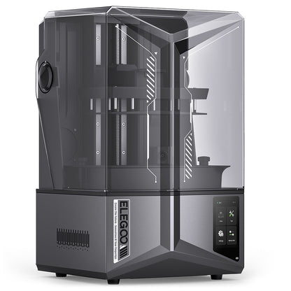 ELEGOO Saturn 4 Ultra 3D Printer, 10-inch 12K Mono LCD, Max 150mm/h Printing Speed, Tilt Release Technology, Auto Leveling, Flip-Up Cover, Smart Mechanical Sensor, AI Camera, 218.88x122.88x220mm&#179;