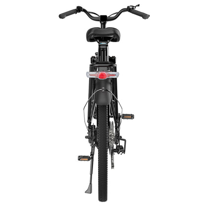 ESKUTE ES-26-LJ Electric Bike, 250W BAFANG Motor, 36V 20Ah Battery, 26 x 1.75-inch, 25km/h Max Speed, 120km Range, Disc Brakes, Suspension Fork, SHIMANO 7 Speed - Black