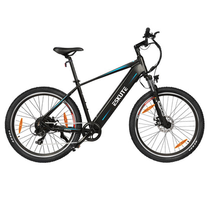 ESKUTE ES-27.5-SD Electric Bike, 250W BAFANG Motor, 36V 14.5Ah Battery, 27.5*2.1&quot; Tires, 25km/h Max Speed, 120km Range, Suspension Fork, SHIMANO 7-speed, LCD Display