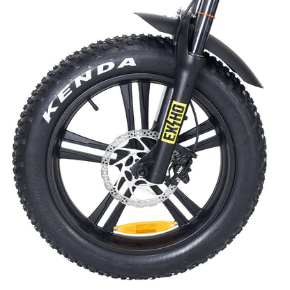 Hidoes B6 Electric Bike, 1200W Motor, 48V 15Ah Battery, 20&quot;x4&quot; Fat Tires, 50km/h Max Speed, 75km Range, Front &amp; Rear Oil Disc Brakes, Hydraulic Shock Absorber - Red