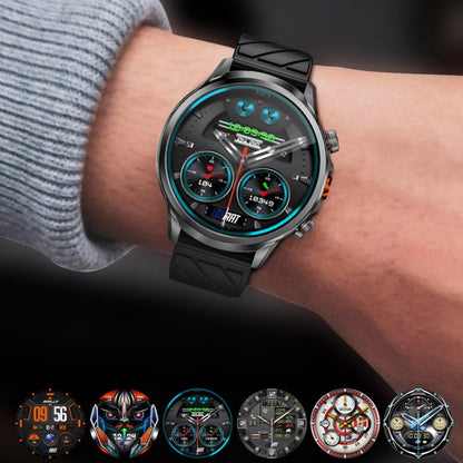 LOKMAT APPLLP 8 Pro Smartwatch, Android 8.1, 1.85&#39;&#39; HD TFT Screen, 4G Calling, NFC Access, Heart Rate Blood Oxygen Monitoring