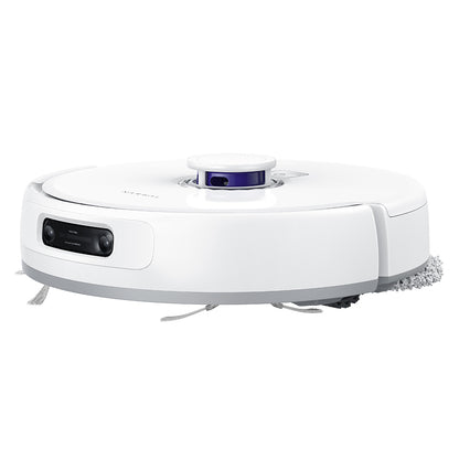 Narwal Freo Z Ultra Robot Vacuum and Mop with Base Station, 12,000Pa Power, Self-Empty, Dual-camera, Zero-Tangling, 120-day Maintenance-Free, Auto Mop Lifting To 12mm, Tri-Laser Obstacle Avoidance, AI-Adaptive Hot Water Washing &amp; Drying - White