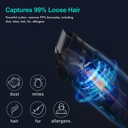 Neakasa P1 Pro Dog Clipper with Pet Hair Vacuum Cleaner