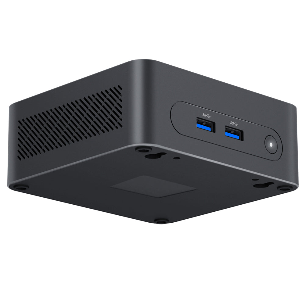 Ninkear N10 Mini PC, Intel N100 4 Cores Max 3.4GHz, 16GB RAM 512GB SSD, 2*HDMI 2.0 (4K@60Hz) Dual Display, 2.4/5GHz WiFi Bluetooth 5.0, 3*USB 3.0 1*USB 2.0 1*RJ45 1*Headphone Jack