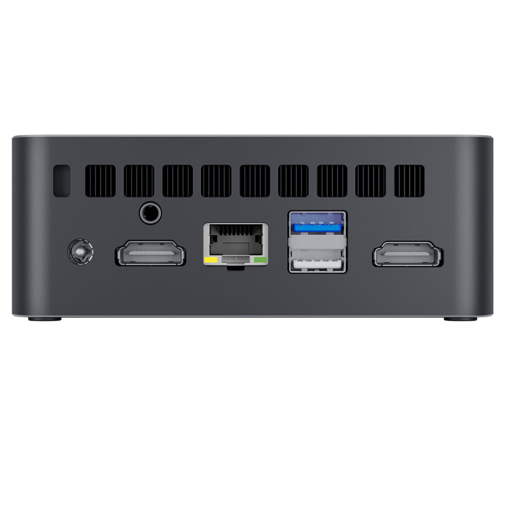 Ninkear N10 Mini PC, Intel N100 4 Cores Max 3.4GHz, 16GB RAM 512GB SSD, 2*HDMI 2.0 (4K@60Hz) Dual Display, 2.4/5GHz WiFi Bluetooth 5.0, 3*USB 3.0 1*USB 2.0 1*RJ45 1*Headphone Jack