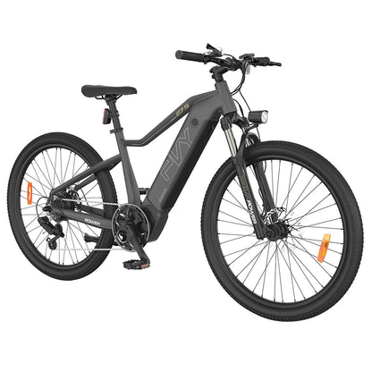 PVY Power Electric Bike 1000W Motor 48V 16.5Ah Battery 100km Range 27.5*2.1-inch Tire Hydraulic Disc Brake Shock Absorbing Fork SHIMANO 7-speed IP66 Waterproof - Grey