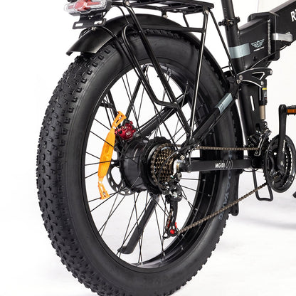Ridstar H26 Pro Electric Bike, 26*4.0 inch All-terrain Fat Tires 1000W Motor 48V 23Ah Battery 58km/h Max Speed 120km Max Range Oil Brake