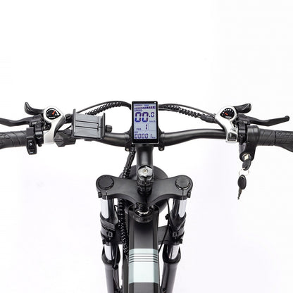 Ridstar H26 Pro Electric Bike, 26*4.0 inch All-terrain Fat Tires 1000W Motor 48V 23Ah Battery 58km/h Max Speed 120km Max Range Oil Brake