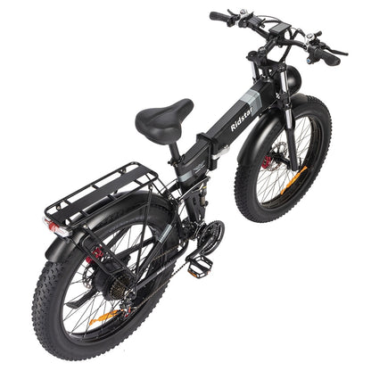 Ridstar H26 Pro Electric Bike, 26*4.0 inch All-terrain Fat Tires 1000W Motor 48V 23Ah Battery 58km/h Max Speed 120km Max Range Oil Brake