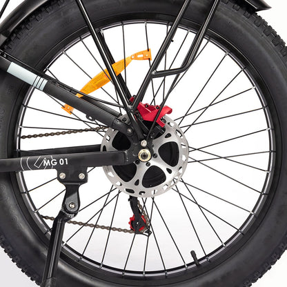 Ridstar H26 Pro Electric Bike, 26*4.0 inch All-terrain Fat Tires 1000W Motor 48V 23Ah Battery 58km/h Max Speed 120km Max Range Oil Brake